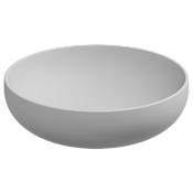 GSG Easy Раковина чаша d45 см, без перелива и отверстия под смеситель, цвет: белый матовый EALAVRO45001