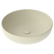 GSG Easy Раковина чаша d45 см, без перелива и отверстия под смеситель, цвет: пергамон матовый EALAVRO45015