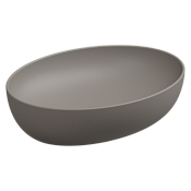 GSG Easy Раковина чаша 55х42 см, без перелива и отверстия под смеситель, цвет: cashmere matt EALAVOV55030