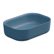 GSG Hit Раковина чаша 60х42 см, без перелива и отверстия под смеситель, цвет: denim matt HILAVRE60027