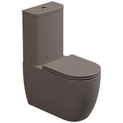 GSG Like Чаша напольного унитаза 36х69 см, безободковый, цвет: tortora matt LKMBL029P