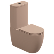 GSG Like Чаша напольного унитаза 36х69 см, безободковый, цвет: cipria matt LKMBL032P