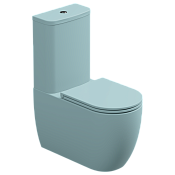 GSG Like Чаша напольного унитаза 36х69 см, безободковый, цвет: ice matt LKMBL037P