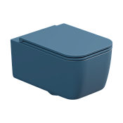 GSG Brio Чаша подвесного унитаза 36х52,5 см, безободковый, цвет: denim matt BRWCSO027
