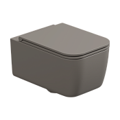 GSG Brio Чаша подвесного унитаза 36х52,5 см, безободковый, цвет: cashmere matt BRWCSO030