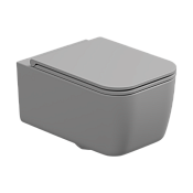 GSG Brio Чаша подвесного унитаза 36х52,5 см, безободковый, цвет: perla matt BRWCSO033