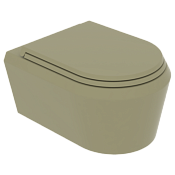 GSG Cruise Чаша подвесного унитаза 39х53 см, безободковый, цвет: медовый матовый CRWCSO016