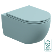 GSG Like Чаша подвесного унитаза 36х52,5 см, торнадо, безободковый, цвет: ice matt LKWCSOEC037