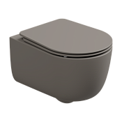 GSG Hit Чаша подвесного унитаза 36,5х51 см, смыв Smart Clean, безободковый, цвет: cashmere matt HIWCSO030