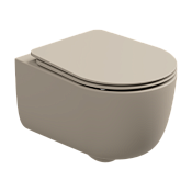 GSG Hit Чаша подвесного унитаза 36,5х51 см, безободковый, цвет: sabbia matt HIWCSO034