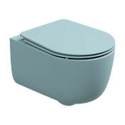 GSG Hit Чаша подвесного унитаза 36,5х51 см, смыв Smart Clean, безободковый, цвет: ice matt HIWCSO037