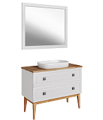 ASB-Mebel Каталина Комплект мебели массив ясеня 100x48x85,5h см, цвет: слоновая кость 120971 СК 100