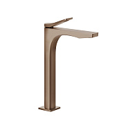 Gessi Rilievo Смеситель для раковины высокий, цвет: copper brushed PVD 59004#708