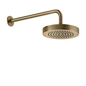 Gessi Inciso Душевая головка для настенного крепления, поворотная, цвет: warm bronze brushed PVD 58185#726