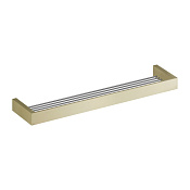 Gessi Rettangolo Полка настенная полка 60 см, цвет: brushed brass PVD 20949#727