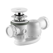 Gessi Автоматический донный клапан для ванны “Stop&Go” крышка из Cristalplant, цвет: chrome RI42029#031