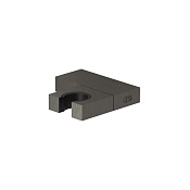 Gessi Rettangolo Держатель поворотный для душевой лейки, цвет: black metal brushed PVD 20160#707