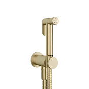 Gessi Гигиенический душ, с выпуском-держателем и шлангом 1.25 м цвет: brushed brass PVD 14331#727