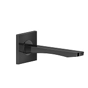 Gessi Rilievo Настенный излив на 1/2, комбинируемый с удаленным управлением., цвет: black metal PVD 59100#706