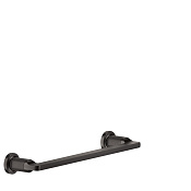 Gessi Inciso Полотенцедержатель, 30 см, цвет: black metal brushed PVD 58497#707