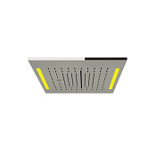 Gessi Colour 2017 Скрытая часть потолочного верхнего душа 35x35см, цвет: mirror steel 57827#238