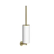 Gessi Anelo Ершик для унитаза подвесной с керамической колбой, цвет: brushed brass PVD 63719#727