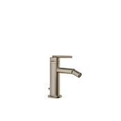 Gessi Ingranaggio Смеситель для биде на 1 отв. c донным клапаном цвет: finox brushed nickel 63507#149