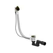 Gessi Слив-перелив, длина 70 см, цвет: brass PVD 01452#710