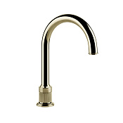 Gessi Venti20 Высокий отдельностоящий излив для раковины, цвет: brass PVD 65025#710