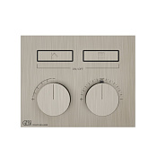 Gessi Hi-Fi Термостат для душа, с включением до 2 источников, цвет: finox brushed nickel 63004#149