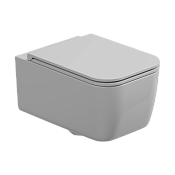 GSG Brio Чаша подвесного унитаза 36х52,5 см, безободковый, цвет: белый глянцевый BRWCSO000