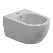 GSG Like Биде подвесное 36х52,5 см c 1 отверстием под смеситель и переливом, цвет: белый глянцевый LKBISO000