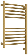 Сунержа Богема 3.1 выгнутая Полотенцесушитель элект. 40х60h см правое, цвет: состаренная латунь браш 051-6003-6040