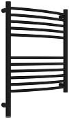 Сунержа Богема 3.1 выгнутая Полотенцесушитель электрический 50х60h см, левое, цвет: чёрный матовый 31-6002-6050