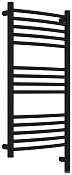Сунержа Богема 3.1 выгнутая Полотенцесушитель электрический 40х80h см, правое, цвет: чёрный матовый 31-6003-8040