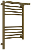 Сунержа Богема 3.1 с 1 полкой Полотенцесушитель элект. 40х60h см левое цвет: состаренная бронза браш 05-6006-6040