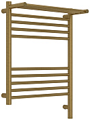 Сунержа Богема 3.1 с полкой Полотенцесушитель элект. 50х60h см правое цвет: состаренная латунь браш. 051-6007-6050