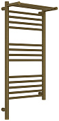 Сунержа Богема 3.1 с 1 полкой Полотенцесушитель элект. 40х80h см левое цвет: состаренная бронза браш 05-6006-8040