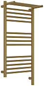 Сунержа Богема 3.1 с полкой Полотенцесушитель элект. 40х80h см правое цвет: состаренная латунь браш. 051-6007-8040