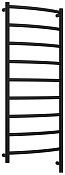 Сунержа Галант 3.1 Полотенцесушитель электрический 50х120h см, правое, цвет: чёрный матовый 31-6001-1250