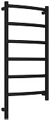 Сунержа Галант 3.1 Полотенцесушитель электрический 40х80h см, левое, цвет: чёрный матовый 31-6000-8040