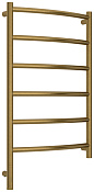 Сунержа Галант 3.1 Полотенцесушитель электрический 50х80h см, левое, цвет: состаренная латунь браш. 051-6000-8050