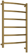 Сунержа Галант 3.1 Полотенцесушитель электрический 50х80h см, правое, цвет: состаренная латунь браш. 051-6001-8050