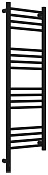 Сунержа Богема 3.1 прямая Полотенцесушитель электрический 30х100h см, левое, цвет: чёрный матовый 31-6004-1030