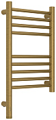 Сунержа Богема 3.1 прямая Полотенцесушитель элект. 30х50h см, левое, цвет: состаренная латунь браш. 051-6004-5030
