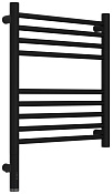 Сунержа Богема 3.1 прямая Полотенцесушитель электрический 40х50h см, левое, цвет: чёрный матовый 31-6004-5040