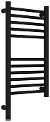 Сунержа Богема 3.1 прямая Полотенцесушитель электрический 30х60h см, левое, цвет: чёрный матовый 31-6004-6030