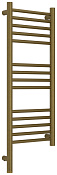 Сунержа Богема 3.1 прямая Полотенцесушитель элект. 30х80h см, левое, цвет: состаренная бронза браш. 05-6004-8030
