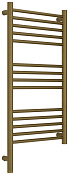 Сунержа Богема 3.1 прямая Полотенцесушитель элект. 40х80h см, левое, цвет: состаренная бронза браш. 05-6004-8040