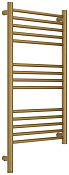 Сунержа Богема 3.1 прямая Полотенцесушитель элект. 40х80h см, левое, цвет: состаренная латунь браш. 051-6004-8040